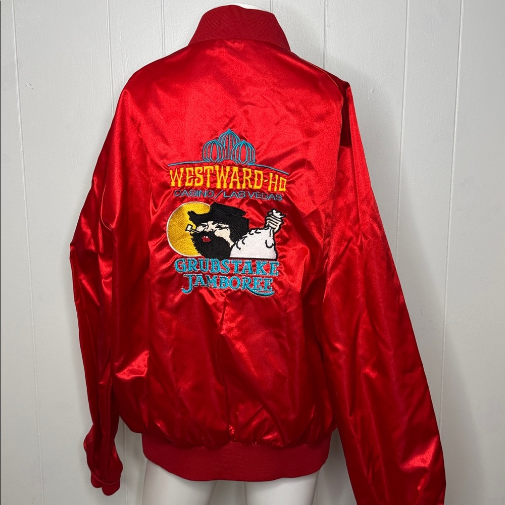 Vintage Las Vegas red jacket coat westward casino XL never worn